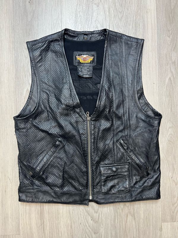HARLEY- DAVIDSON VEST SZ: L
