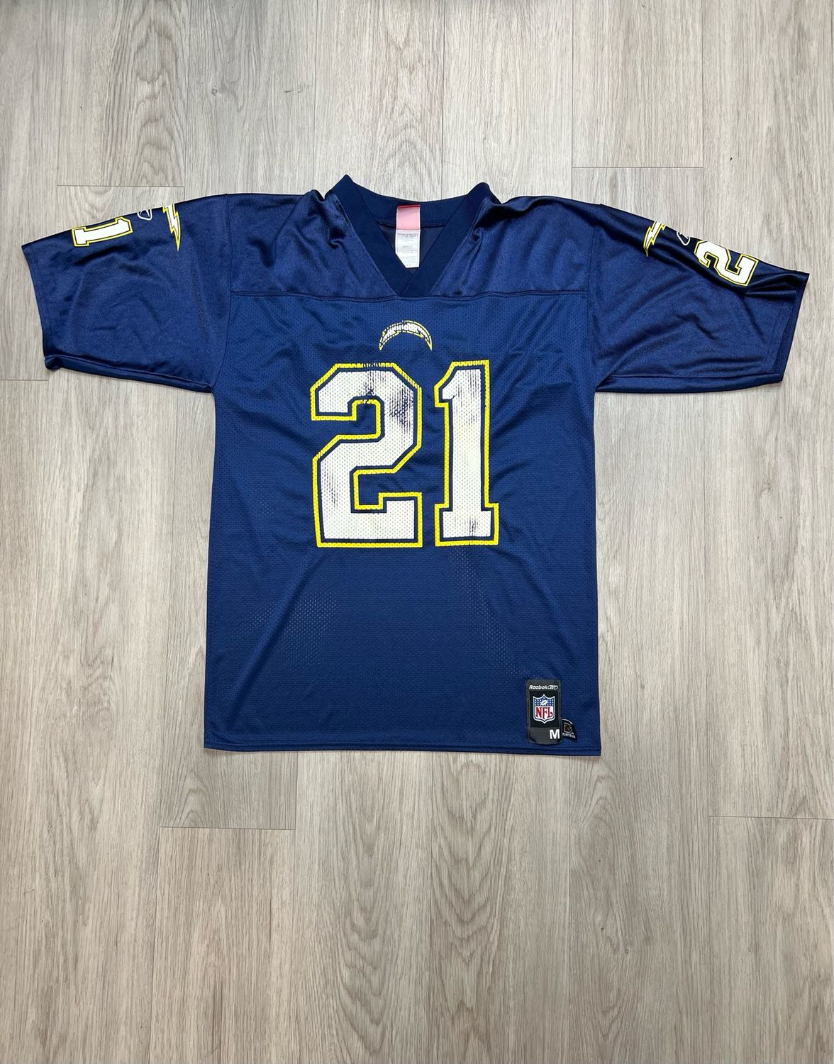 REEBOCK CHARGERS TOMLINSON #21 SZ: M