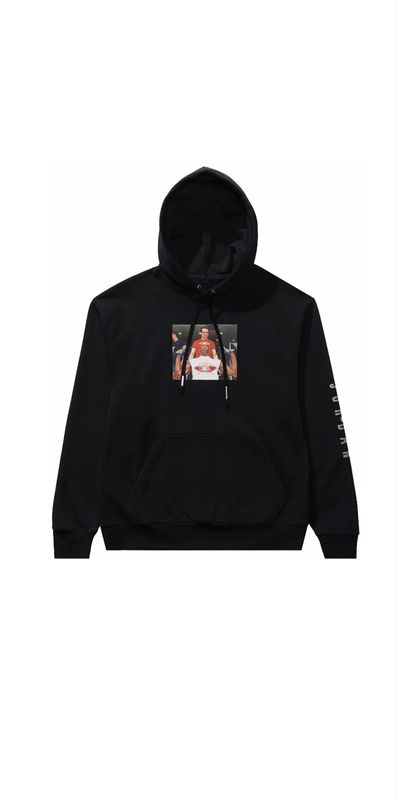 JORDAN X UNDEFEATED WEIGHTS HOODIE BLACK