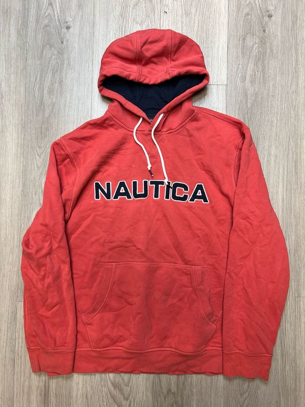 PEACH NAUTICA HOODIE SZ: XL