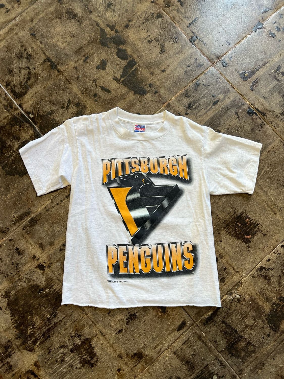 PITTSBURGH PENGUNIS TEE SZ: S