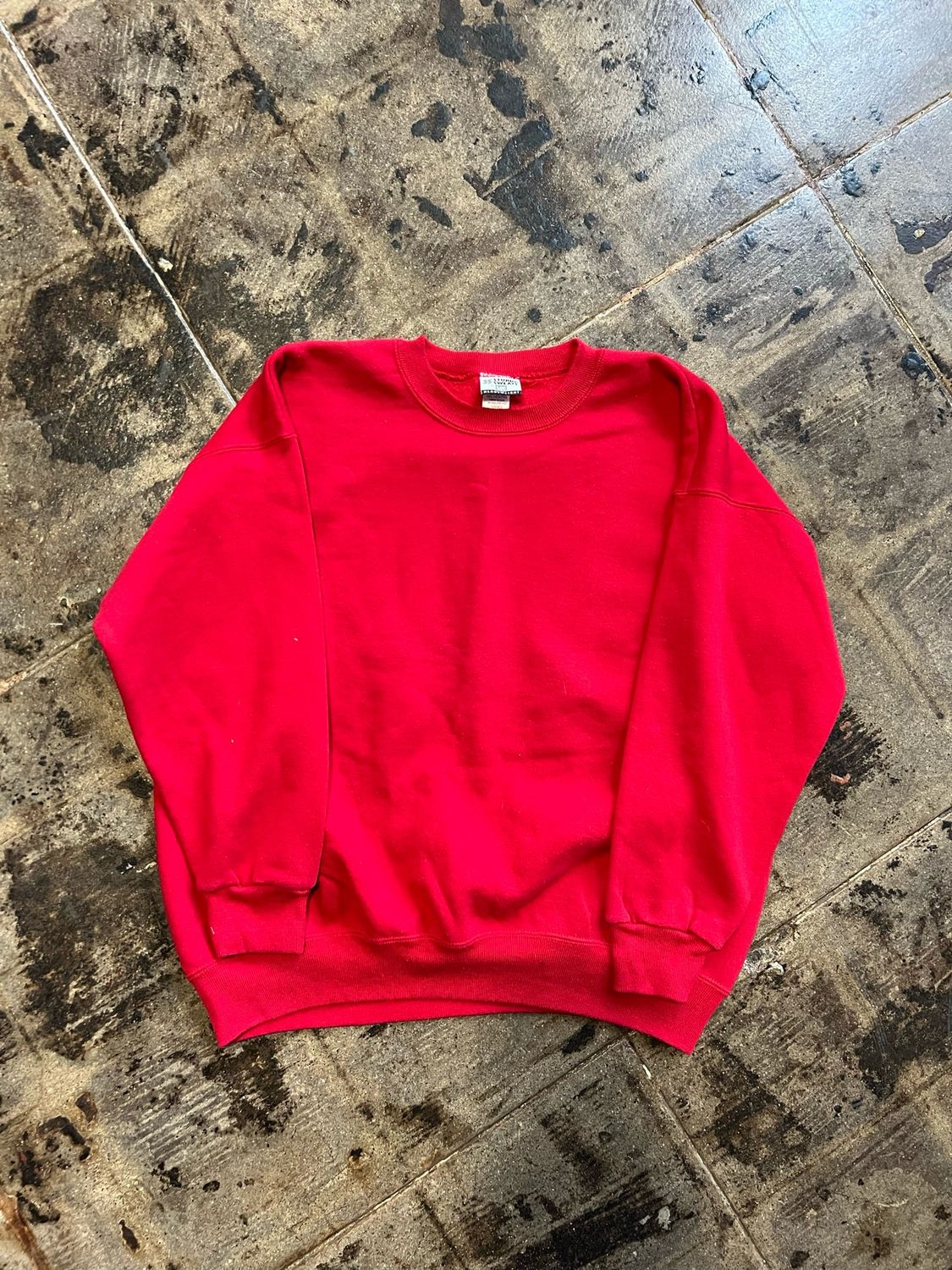 LEE CREWNECK SZ: MED