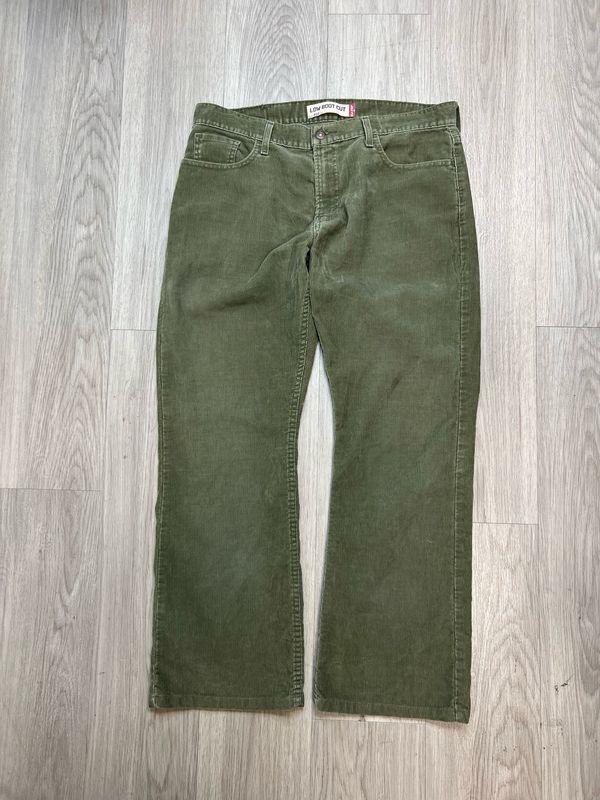LEVI&#39;S 527 CORDUROY PANTS SZ: 36x32