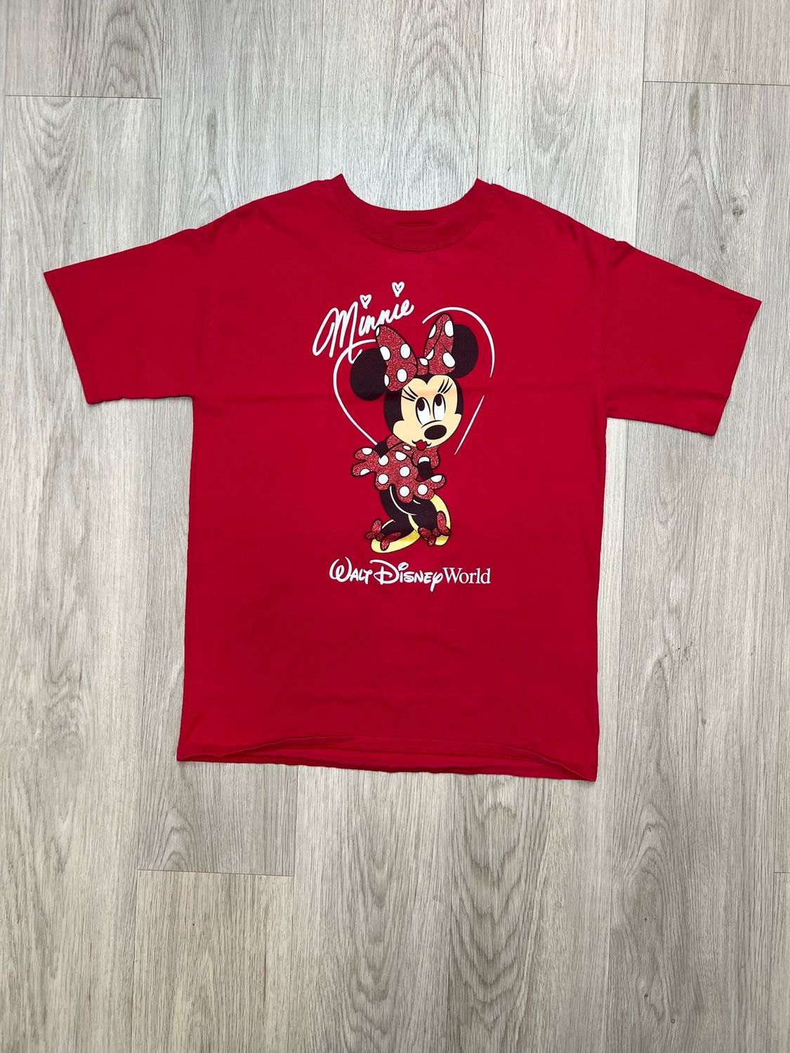 MINNIE WALT DISNEY WORLD TEE SIZE:SMALL