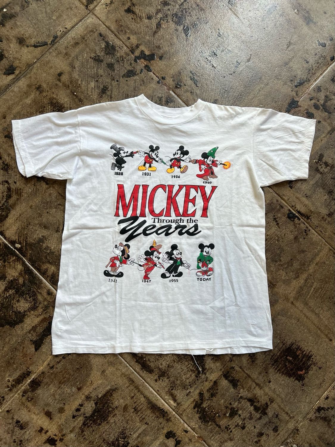MICKEY THROUGH THE YEARS T SZ.L