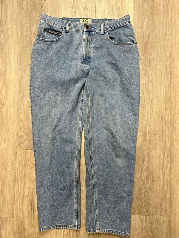 L.L. BEAN JEANS SZ: 36X30