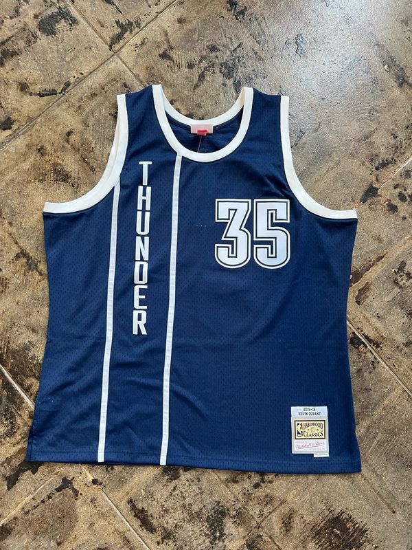 M&amp;N THUNDER KD JERSEY SIZE: XXL