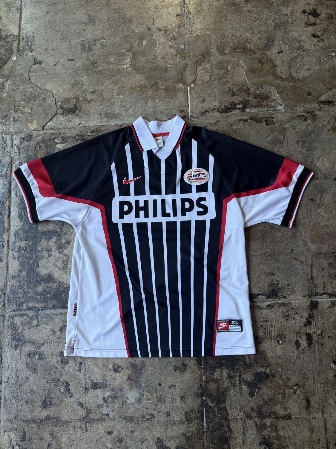 NIKE 97-98 AWAY  PSV JERSEY SZ: XL