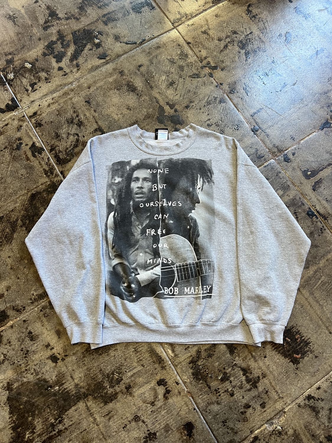BOB MARLEY CREWNECK SZ: L