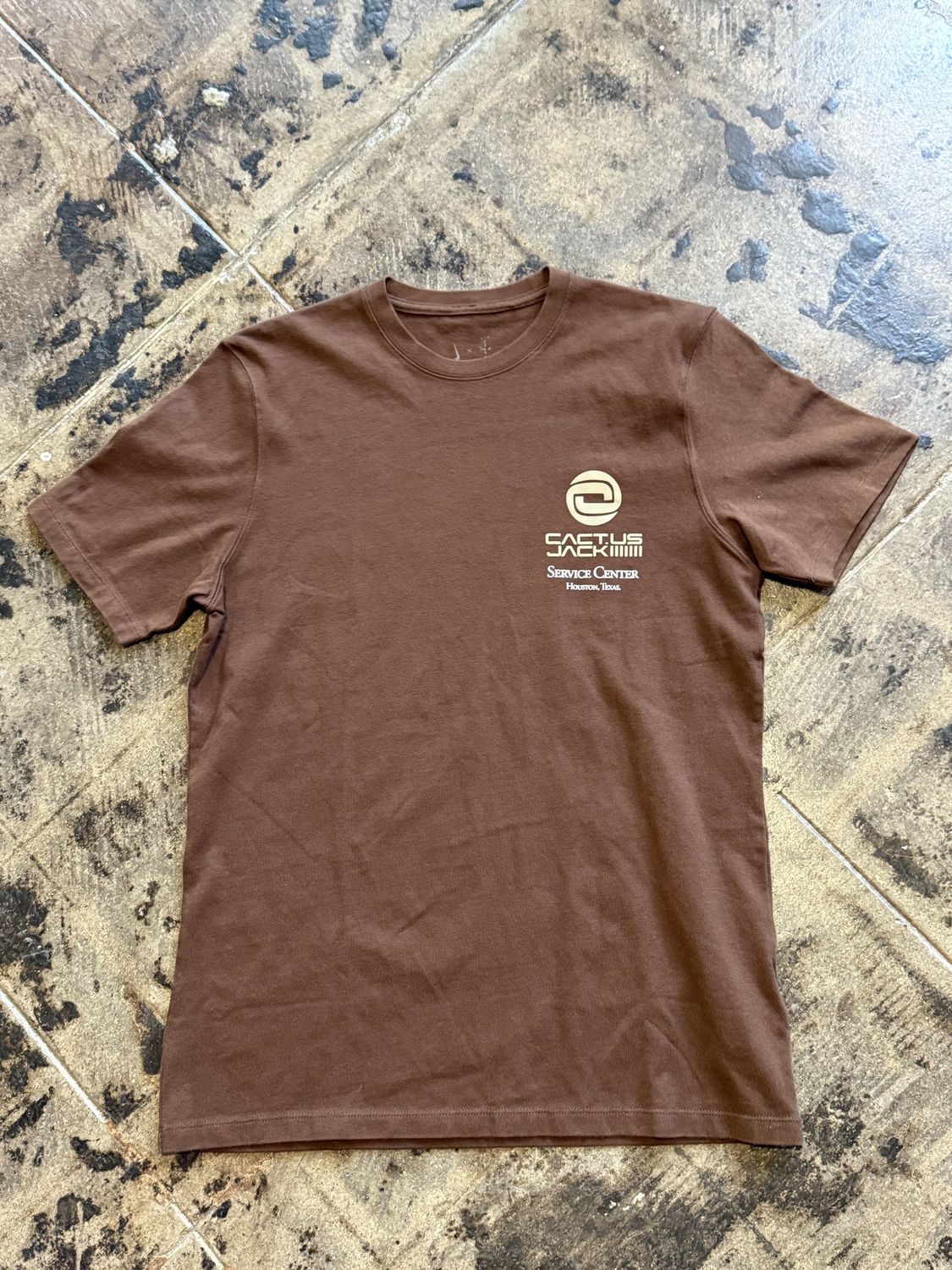 BROWN NIKE x  CATUS JACK TEE