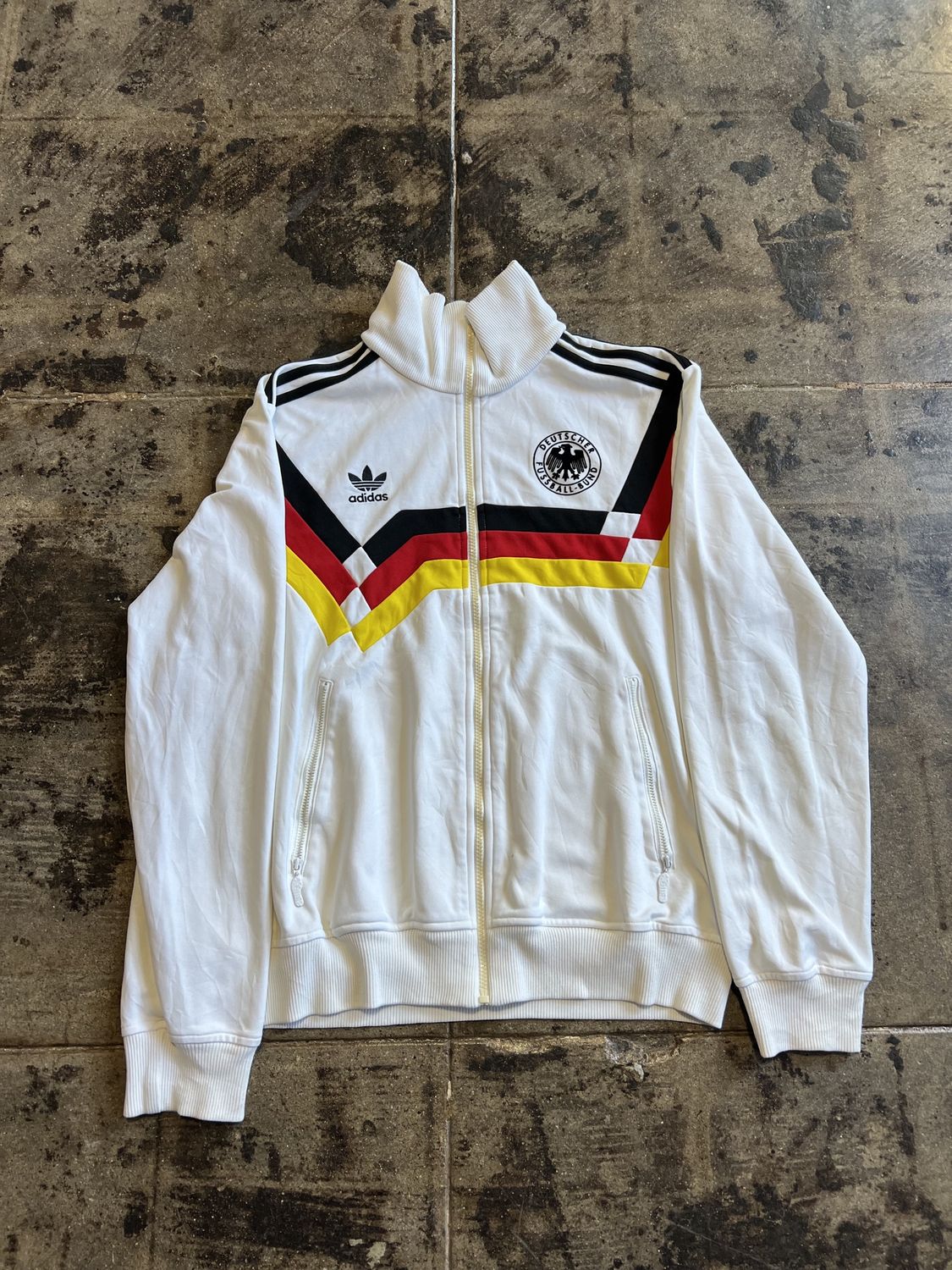 1990&#39; ADIDAS WC GERMANY ZIPUP