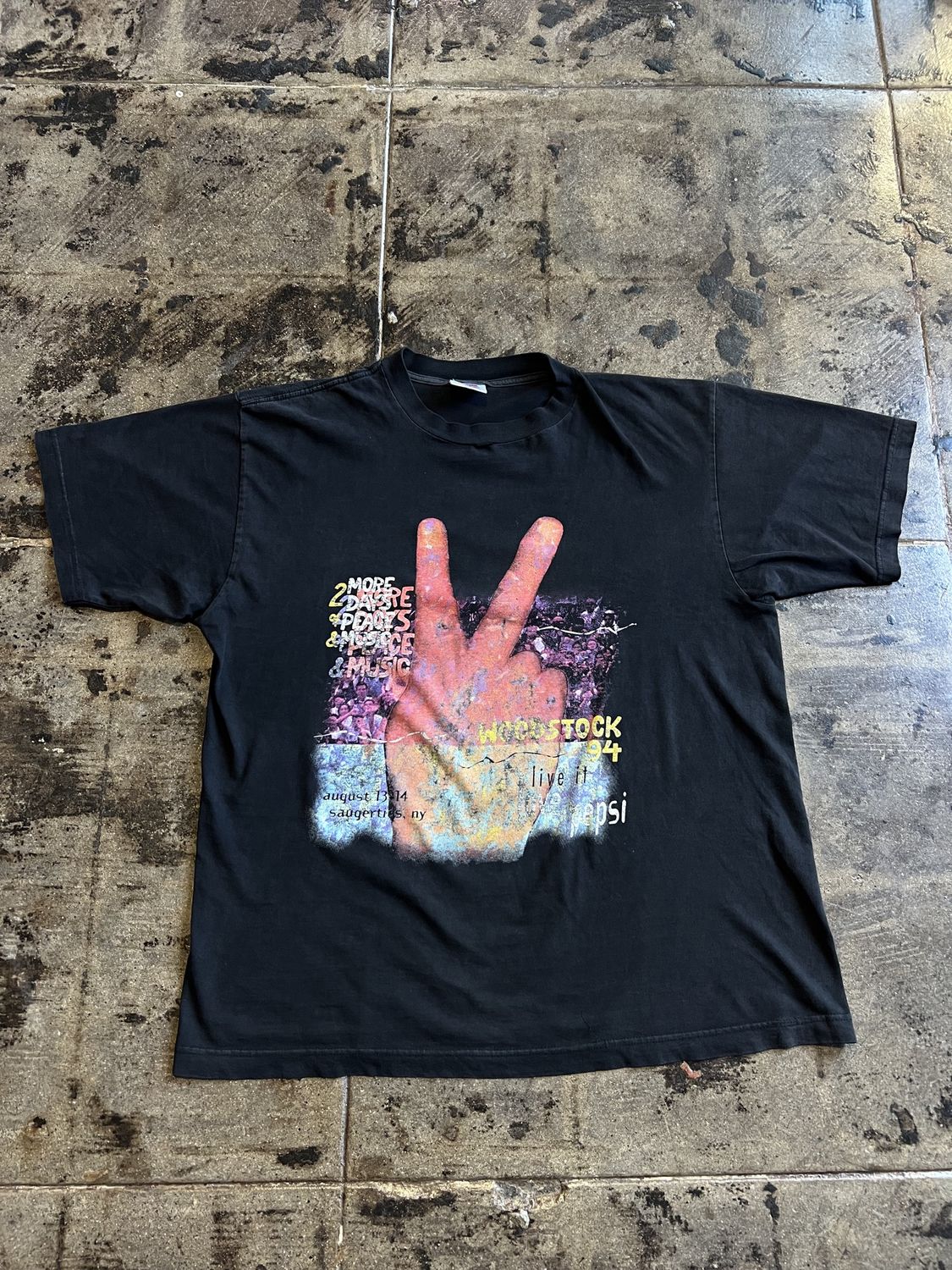 PEPSI WOODSTOCK 94’  TEE