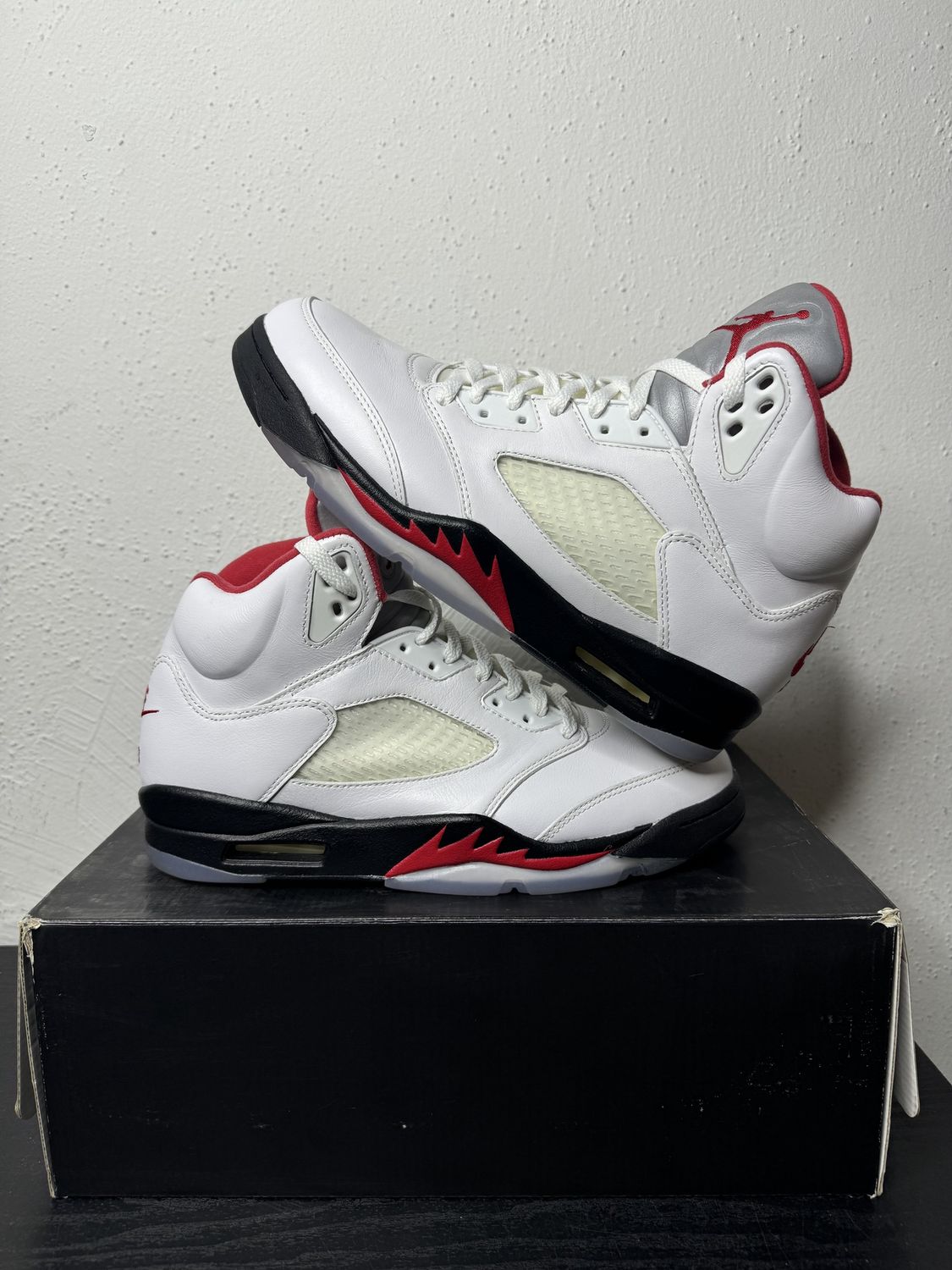 JORDAN 5 FIRE RED (USED)