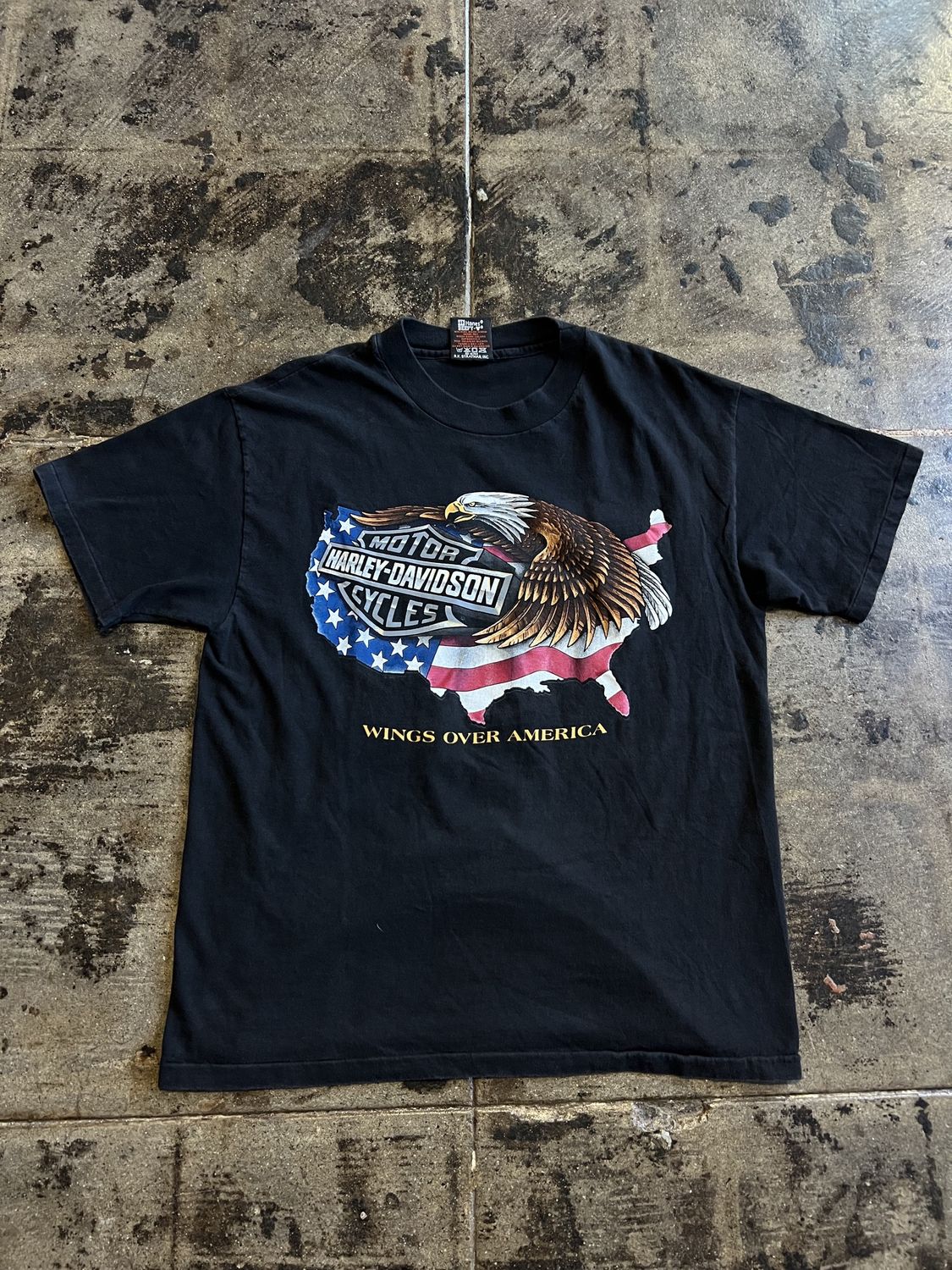BLACK HARLEY-DAVIDSON LAS VEGAS TEE