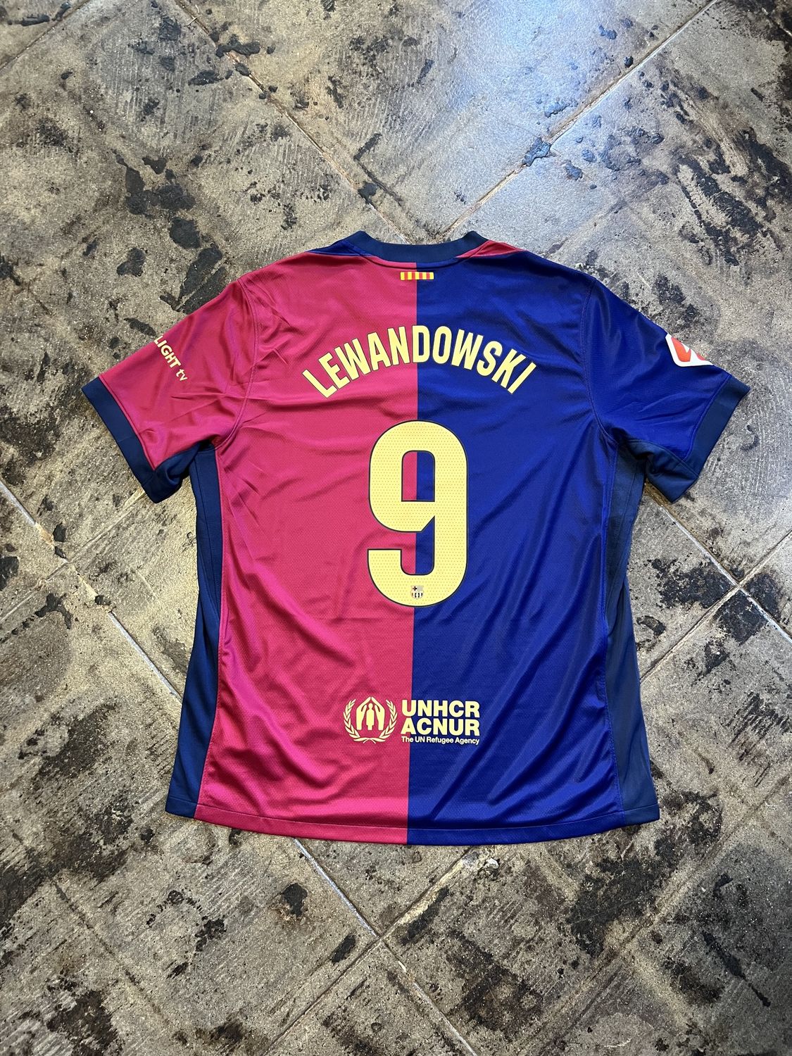 NIKE BARCELONA LEWANDOWSKI JERSEY
