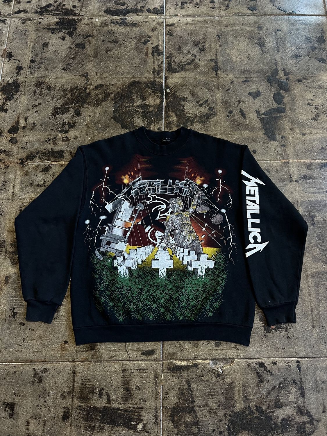 METALLICA CREWNECK