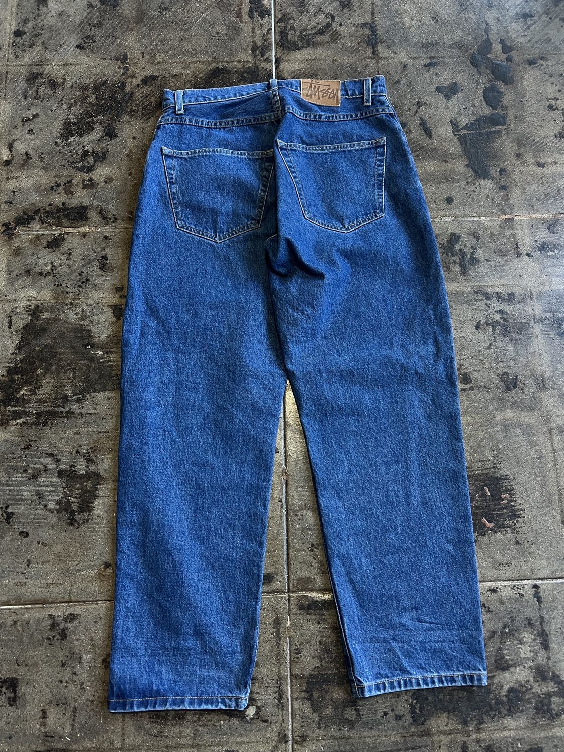 STUSSY BLUE JEANS