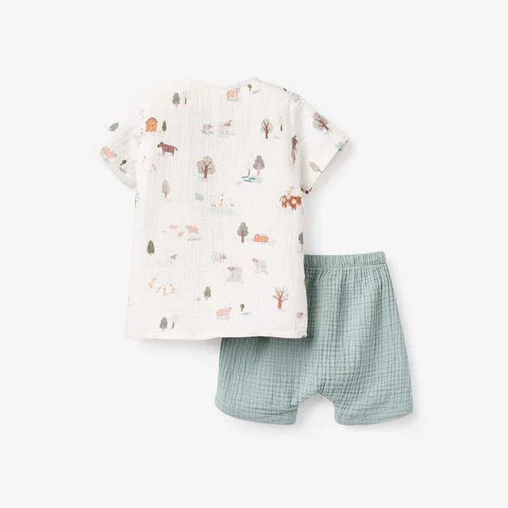 341 Org Top/shorts