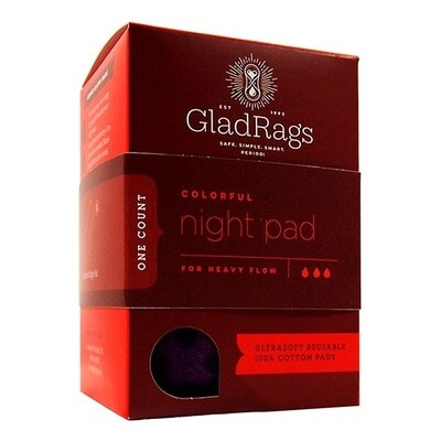 GladRags Assorted Colors Night Pad 1-pack