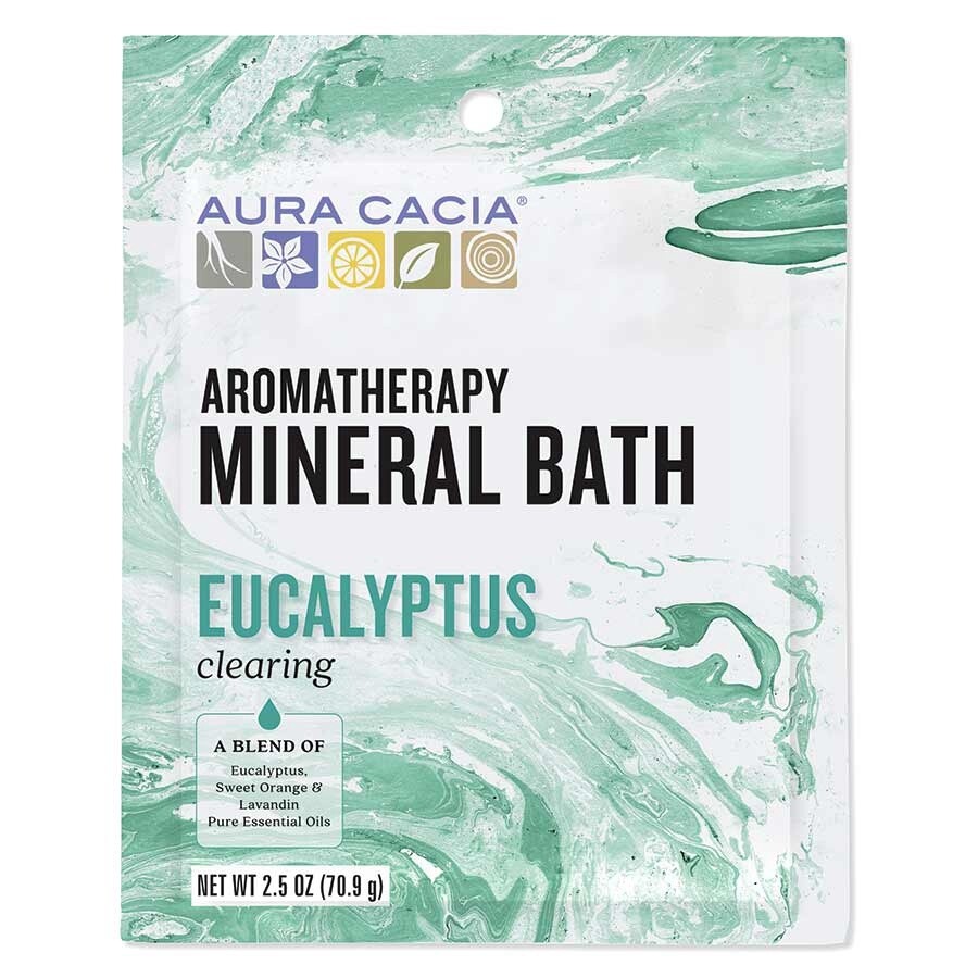 Aura Cacia Eucalyptus Mineral Bath 2.5 oz