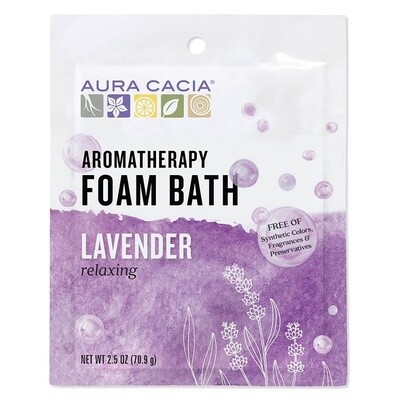 Aura Cacia Lavender Foam Bath 2.5 oz.