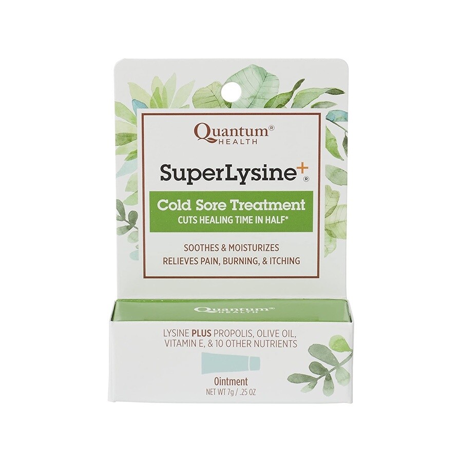 Quantum Super Lysine + Cream for Cold Sores 0.25 oz.
