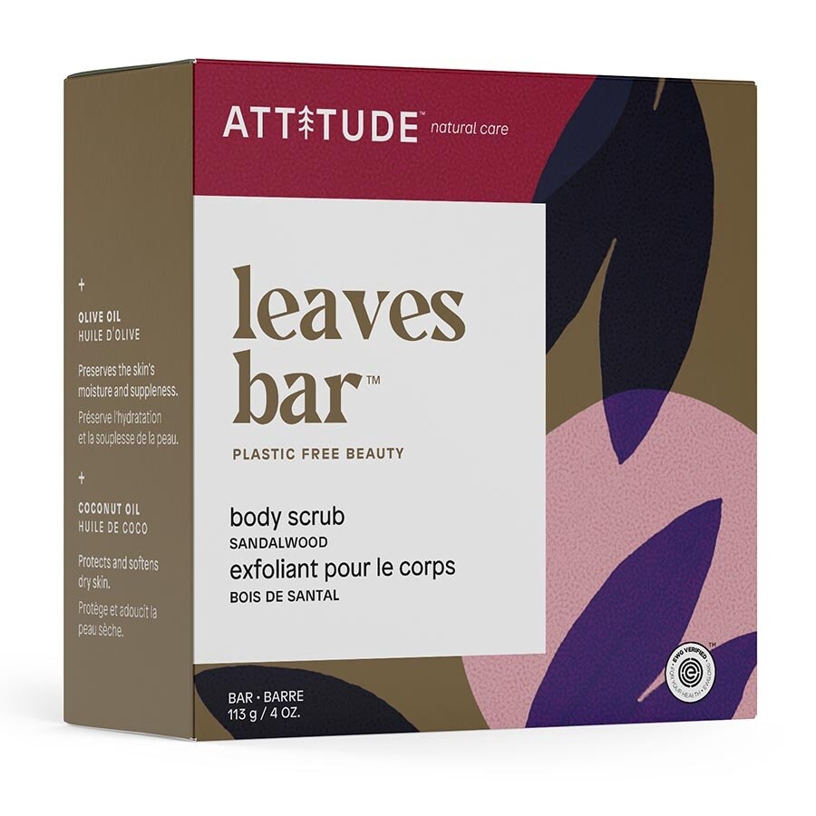 Attitude Body Scrub Sandalwood 4 oz