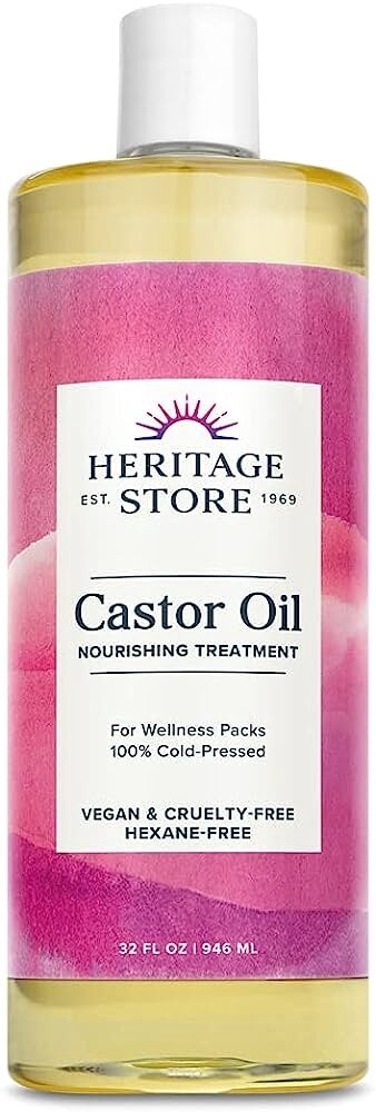 Heritage Store Castor Oil 32 fl. oz.