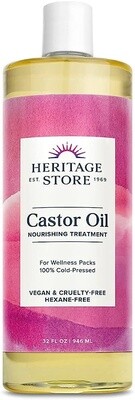 Heritage Store Castor Oil 32 fl. oz.