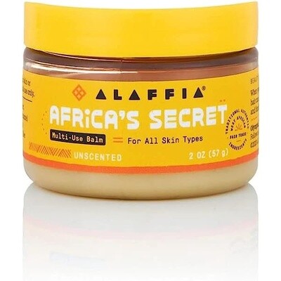 Alaffia Africans Secret Unscented Multi-Use Balm 2 oz