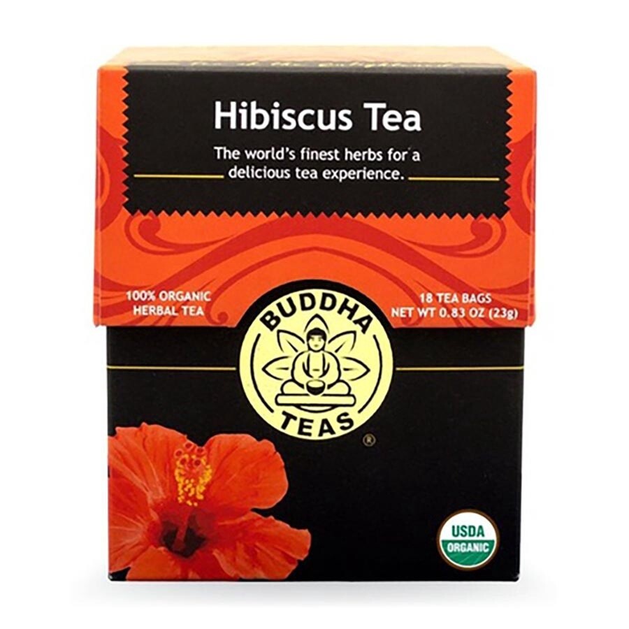 Buddha Teas Organic Hibiscus Tea 18 tea bags
