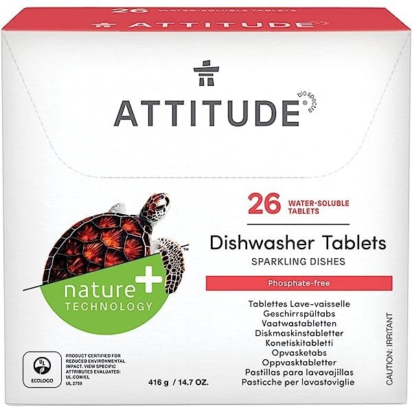Attitude Dishwasher Tablets 26 count