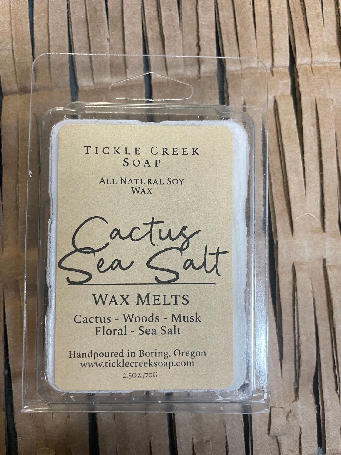 Cactus Sea Salt Wax Melt