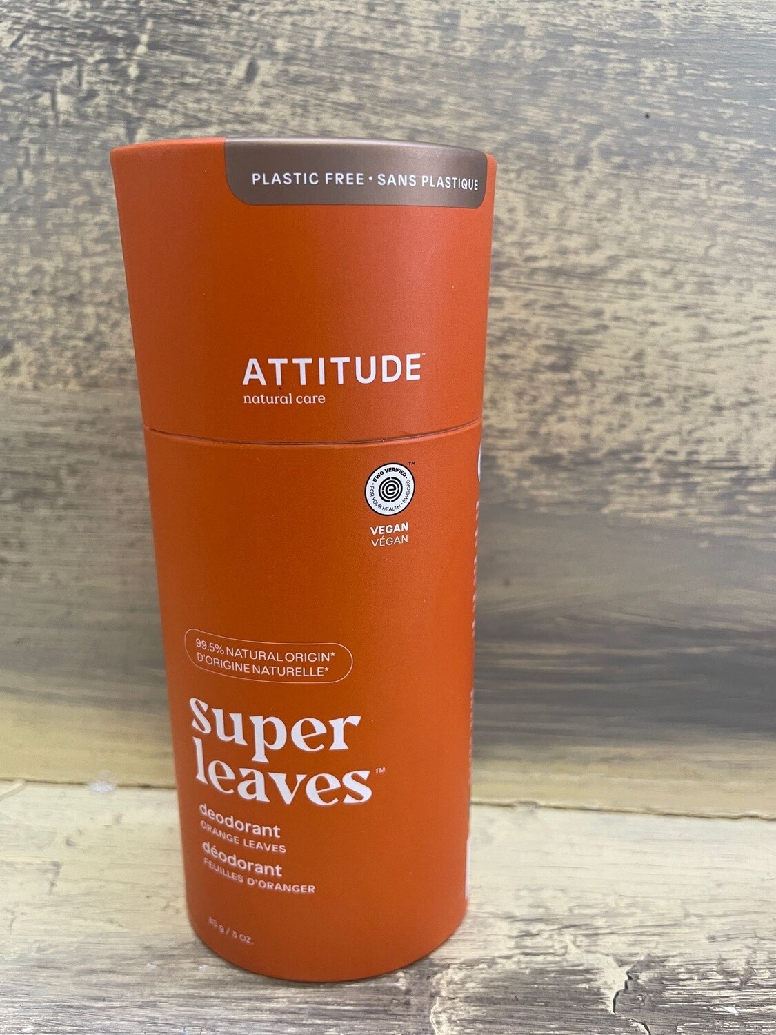 Attitude Super Leaves Orange Deodorant 3 oz.