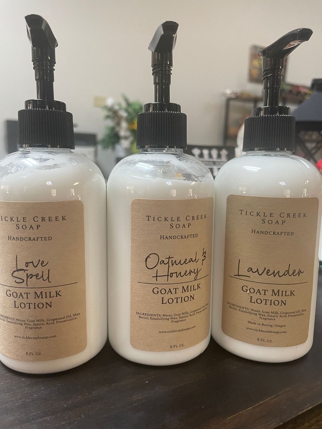 Oatmeal &amp; Honey Goat Milk Lotion