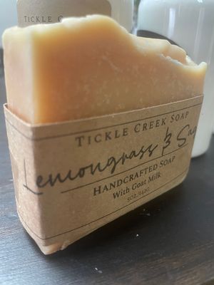 Lemongrass &amp; Sage Goat Milk Soap