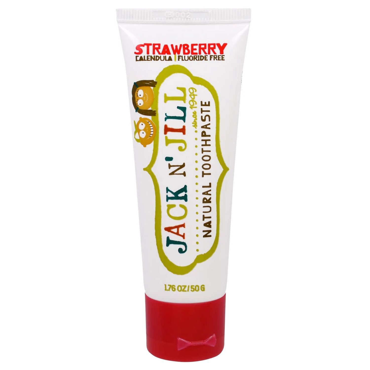 Strawberry Natural Certified Toothpaste