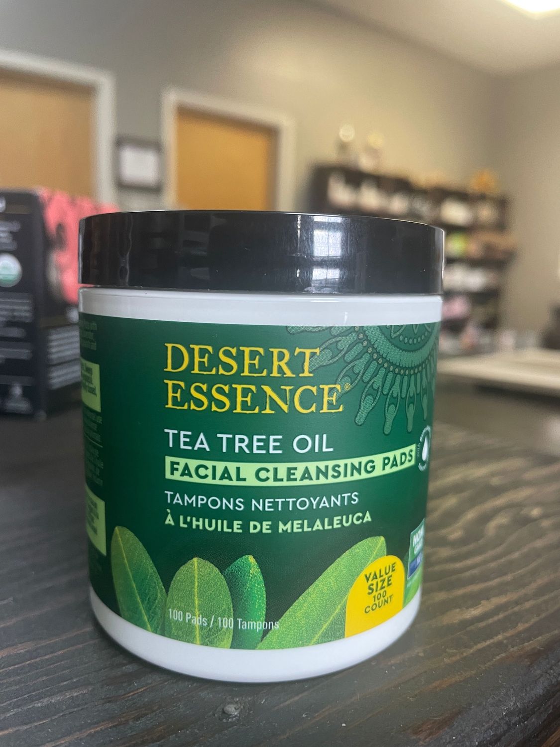 Tea Tree Facial Cleansing Pads-100ct