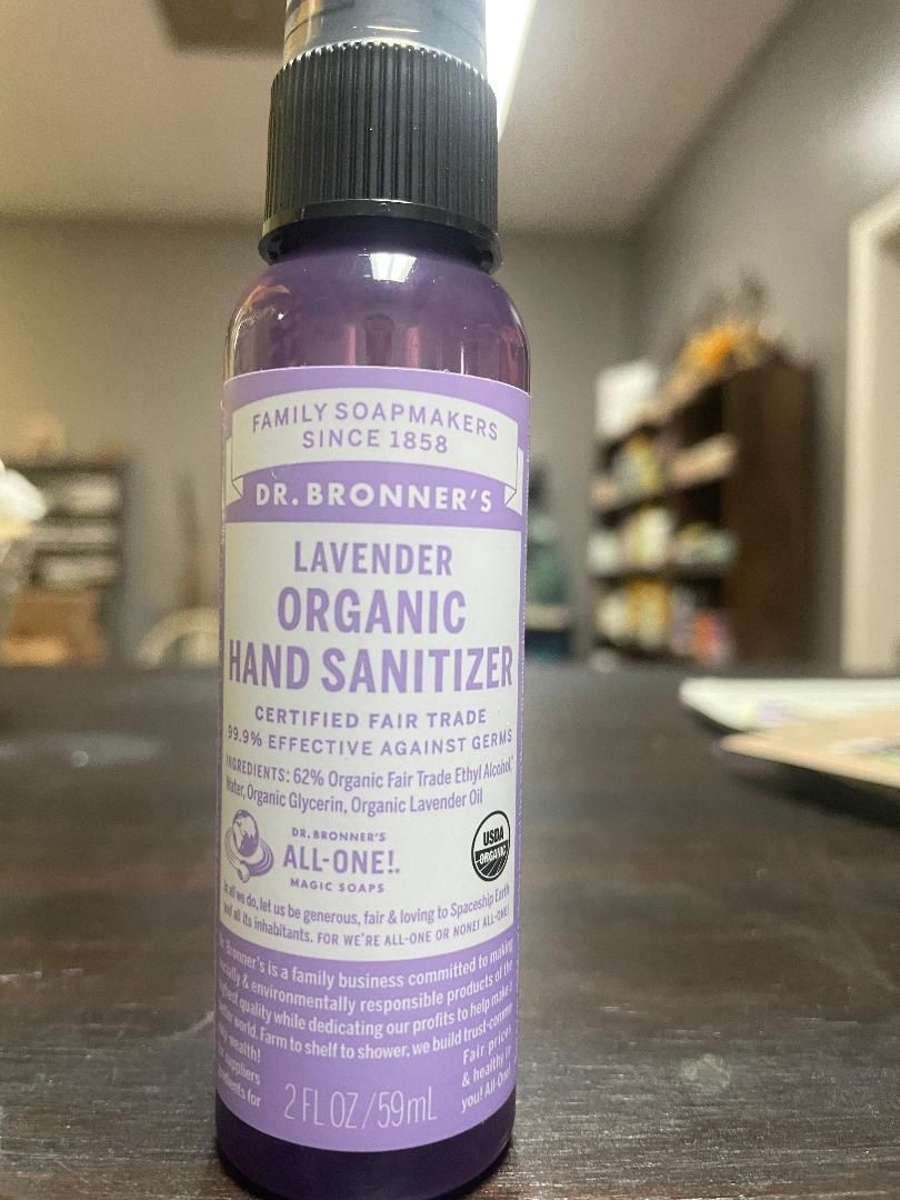 Lavender Organic Hand Sanitizer