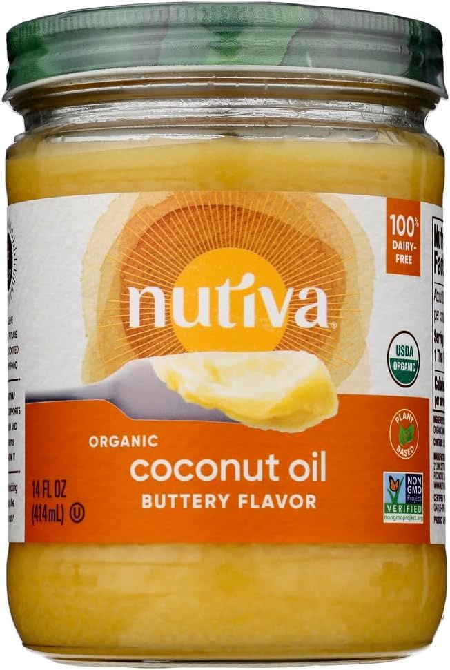 Nutiva Coconut Oil-Buttery Flavor
