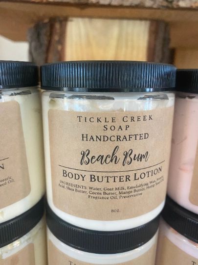 Beach Bum Body Butter Lotion