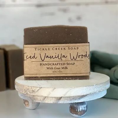 Iced Vanilla Woods Goat Milk Soap