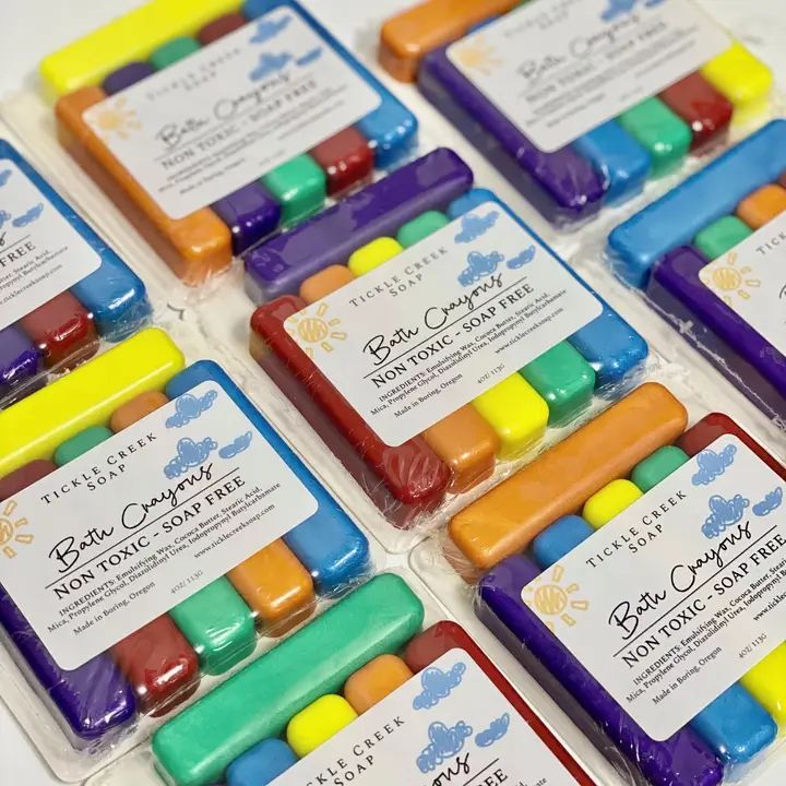 Bath Crayons Soap Free