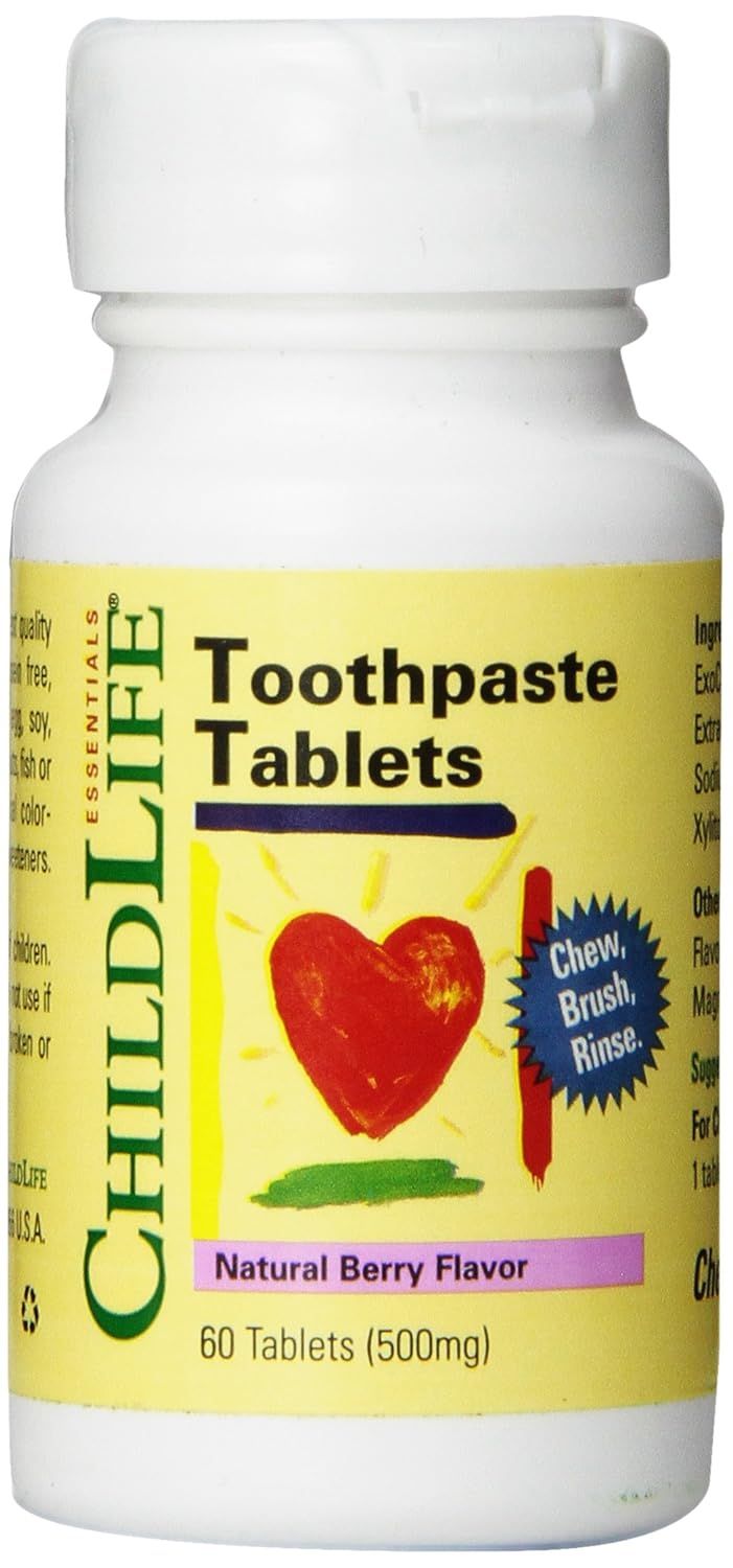 Toothpaste Tablets 60 chewable tablets