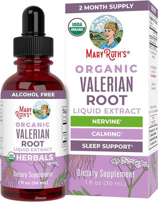 MaryRuths Organic Valerian Liquid Drops 1 fl. oz.
