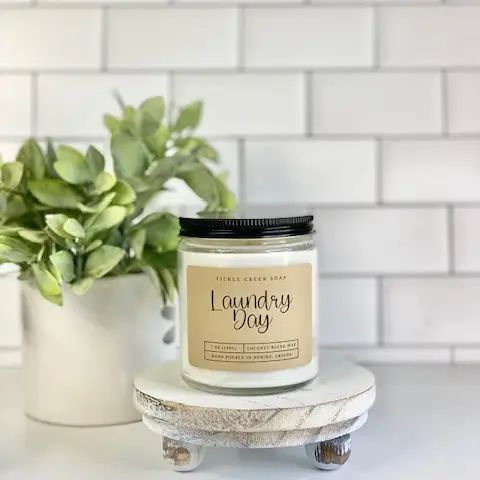 Laundry Day Coconut-Apricot Candle