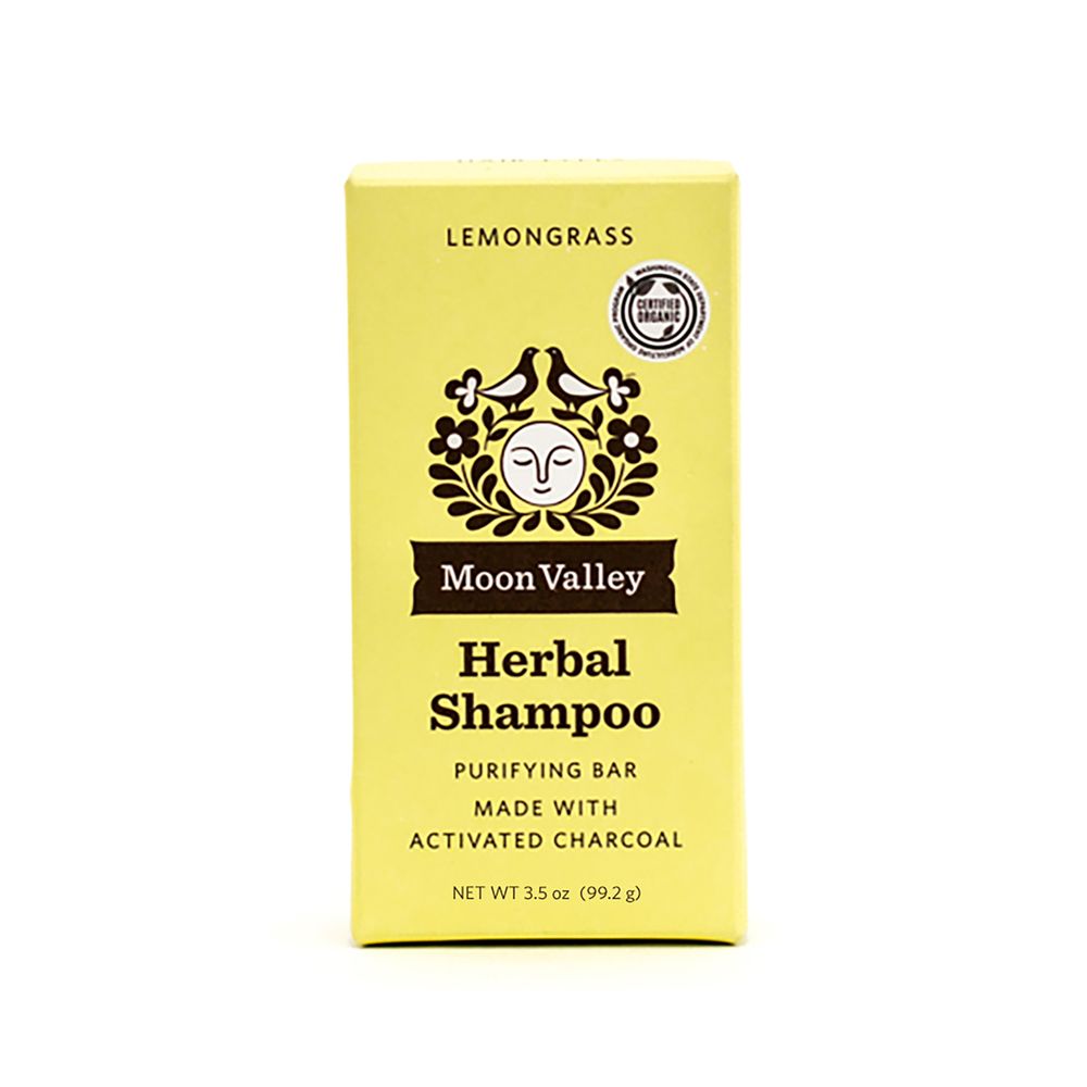 Herbal Shampoo Bar - Lemongrass Charcoal