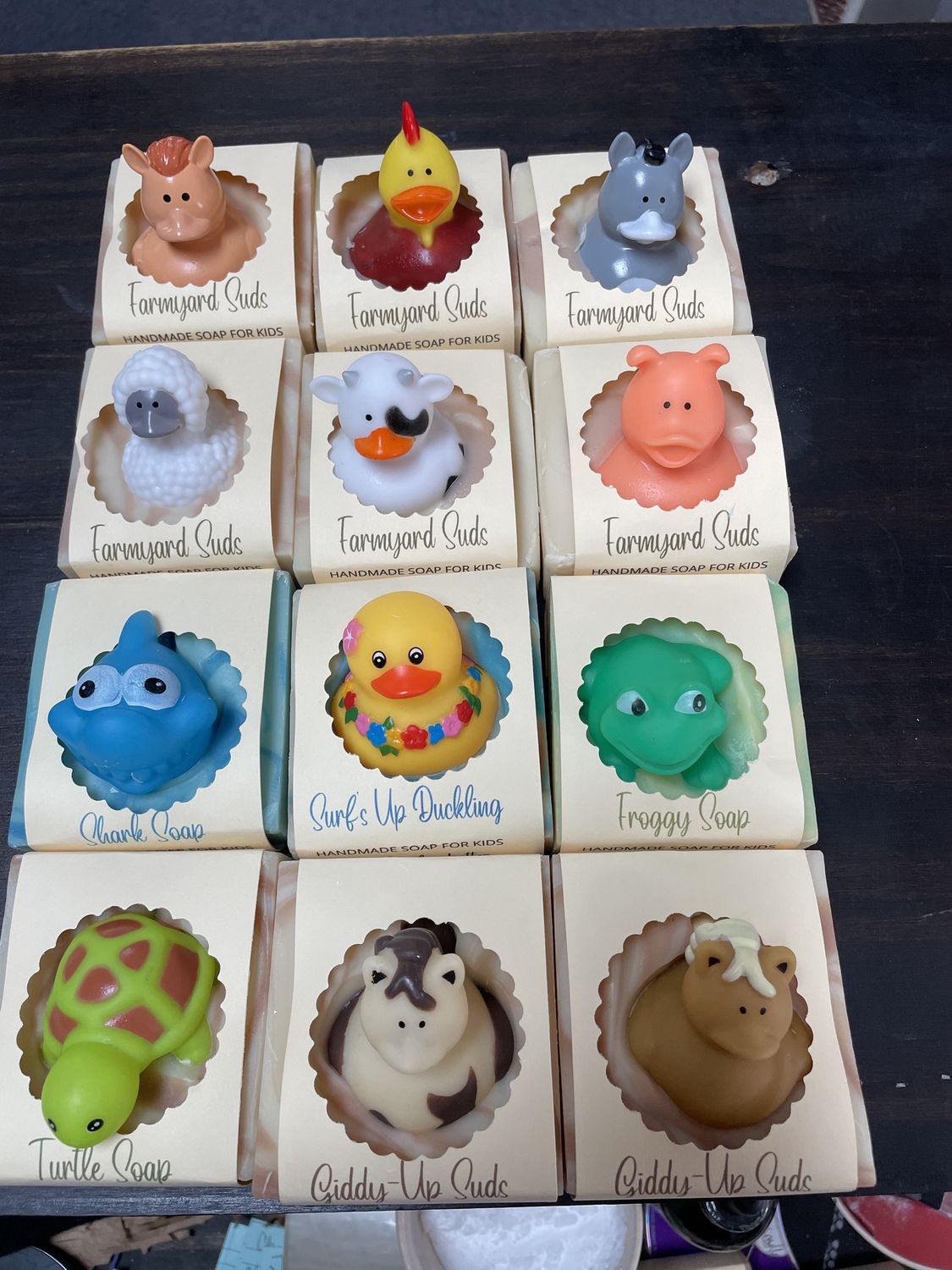 Farmyard Suds Handmade Soap Bar For Kids Vegan