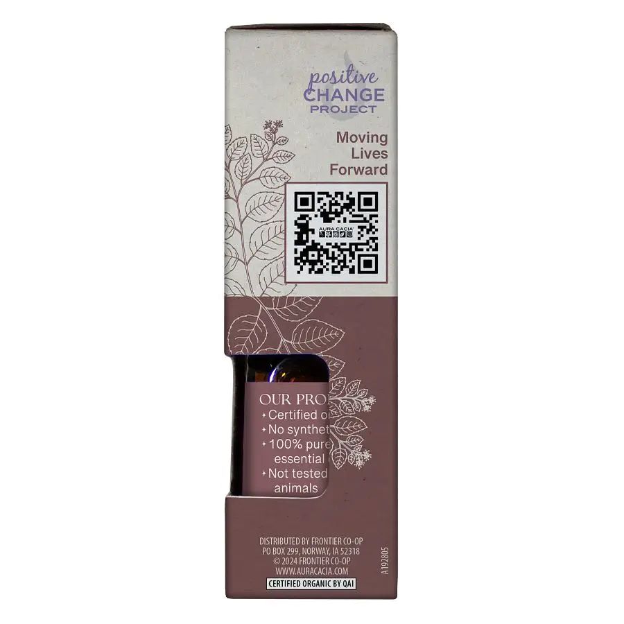 Aura Cacia Organic Patchouli Essential Oil, Boxed 0.25 fl. oz.