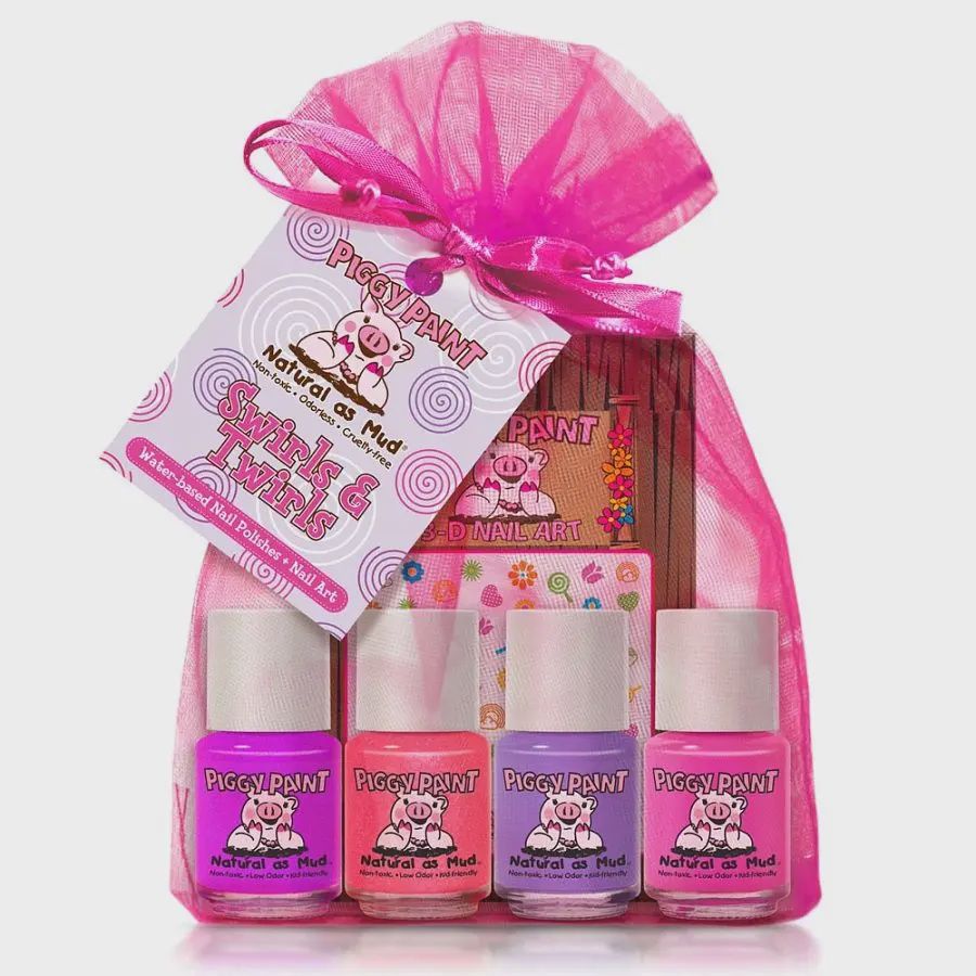Piggy Paint Swirls &amp; Twirls Nail Polish Gift Set